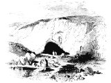 Jordan, the source at a Cave at Banias or Panium, near Caesarea Philippi